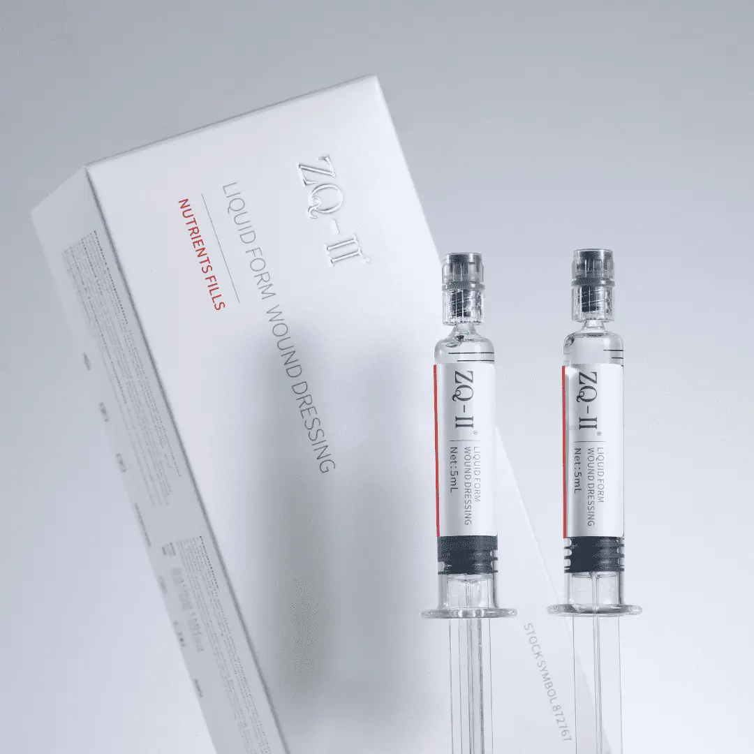 Защо ZQ-II PLLA хранителните вещества изглеждат полупрозрачни, докато PLLA суровината е бяла?